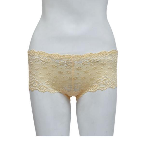 Floral Lace-Net Panty for Women