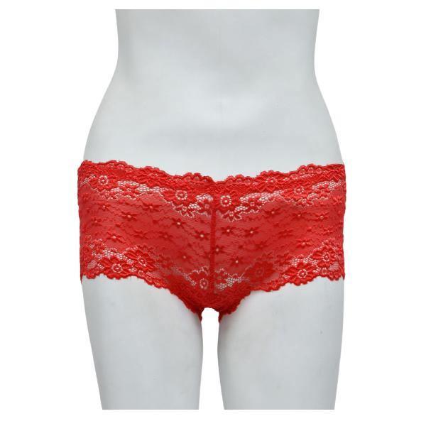 Floral Lace-Net Panty for Women