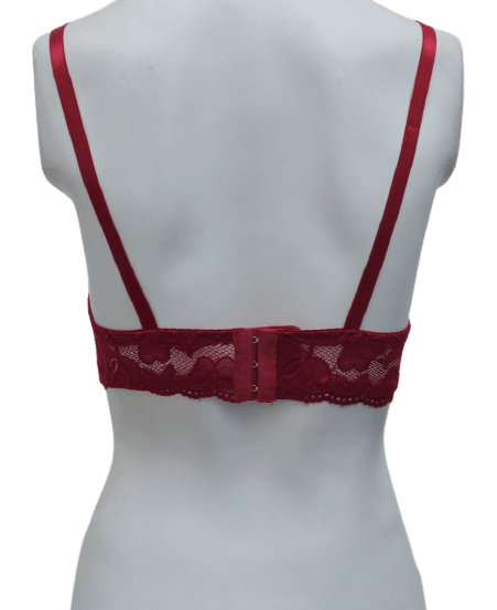 Floral Net Delicate Bra