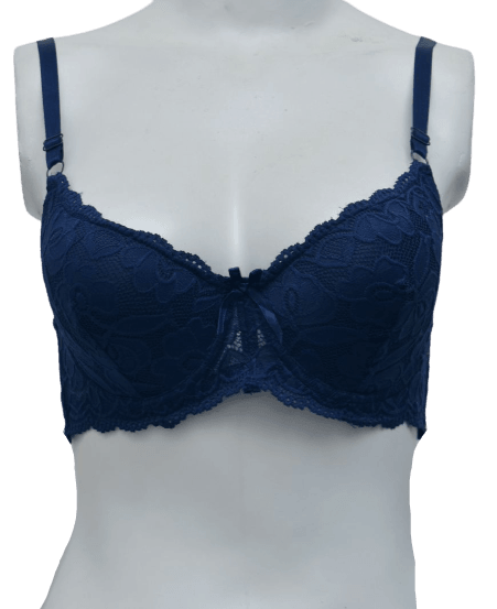 Floral Net Delicate Bra