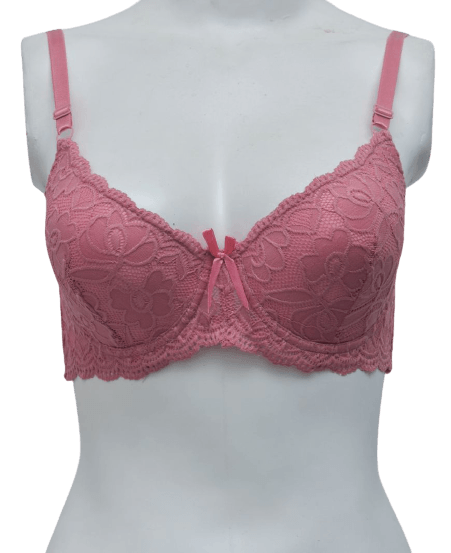 Floral Net Delicate Bra