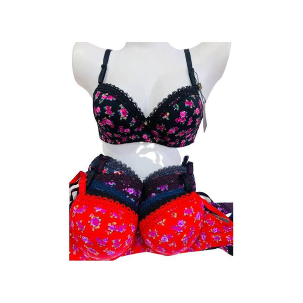 Buy Floral print bra for Women Fancy Bra Imported Bra –