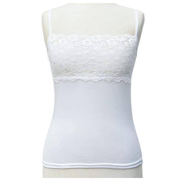 Front Lace Detailing Short Body Camisole