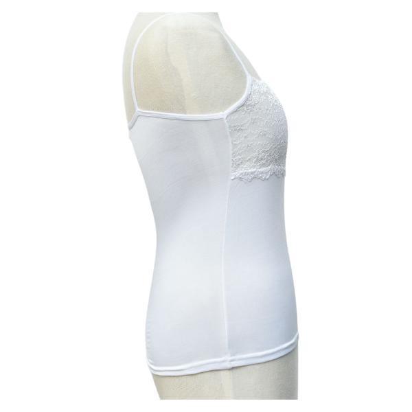 Front Lace Detailing Short Body Camisole