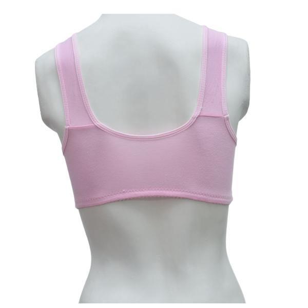Front Open Bra for Elderly Zipper Front Poly Bra For Women Front Open Bra Full Coverage