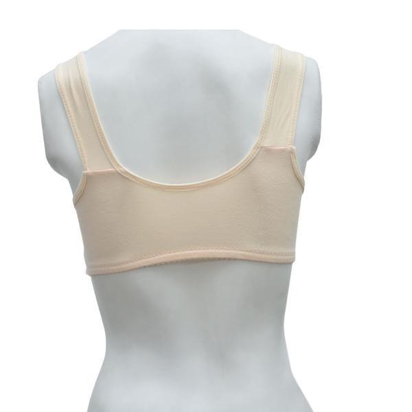 Front Open Bra for Elderly Zipper Front Poly Bra For Women Front Open Bra Full Coverage