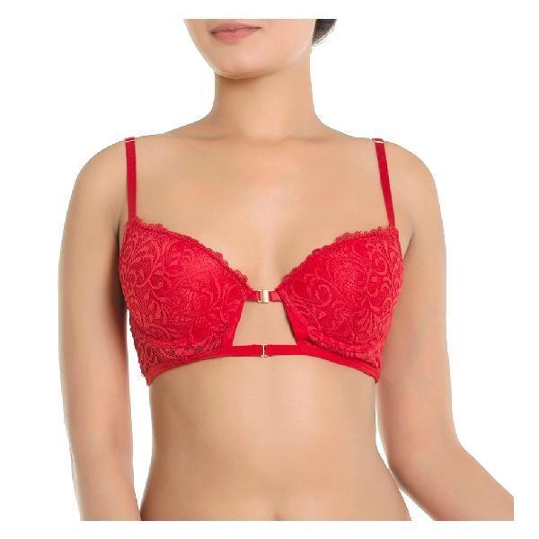 Front Open Pushup Bra Panty Set