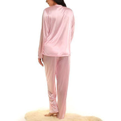Front Open Top And PJ Set Nightdress For Women