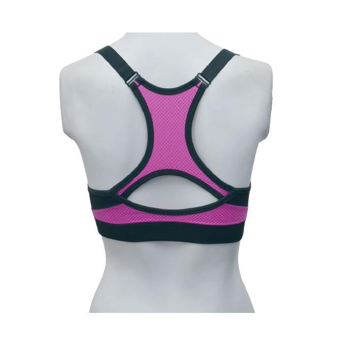 Front Zipper Sports Bra