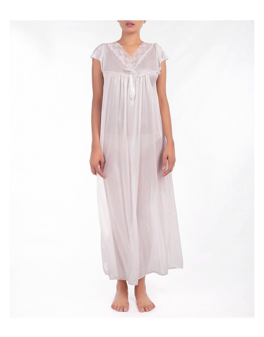 Full length Cap Sleeve Nighty
