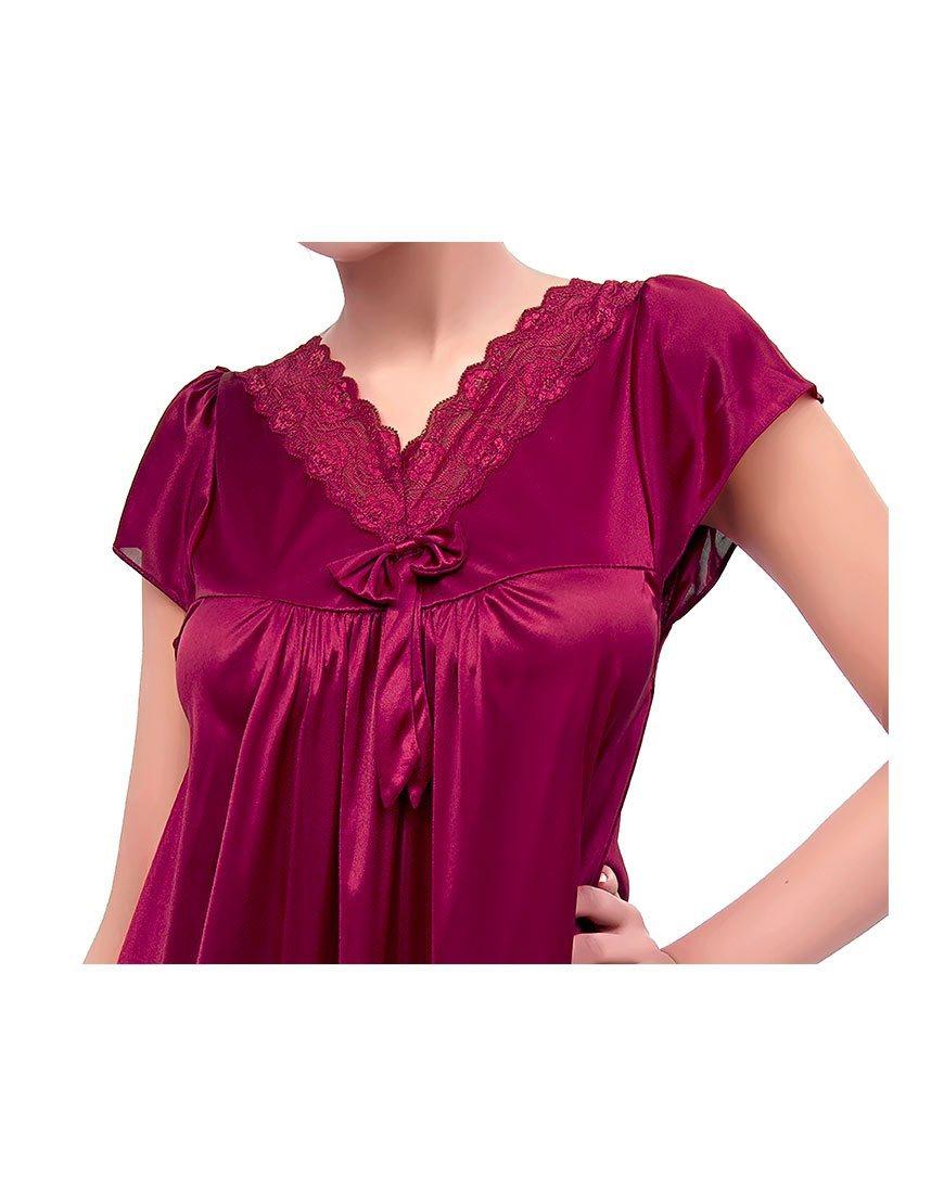 Full length Cap Sleeve Nighty