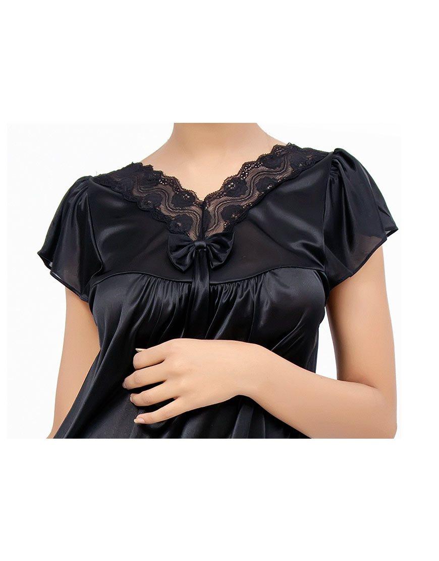 Full length Cap Sleeve Nighty