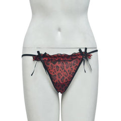 G String Thong Cheetah Print Thong G-String Panty For Women Butterfly Thongs