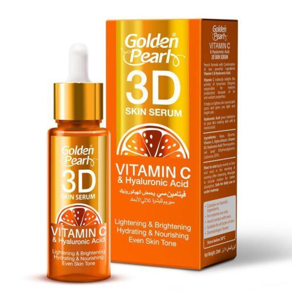 Golden Pearl 3D Skin Serum Vitamin C & Hyaluronic Acid