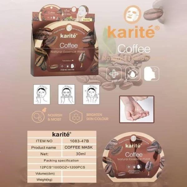 Karite Coffee Essence Sheet Mask
