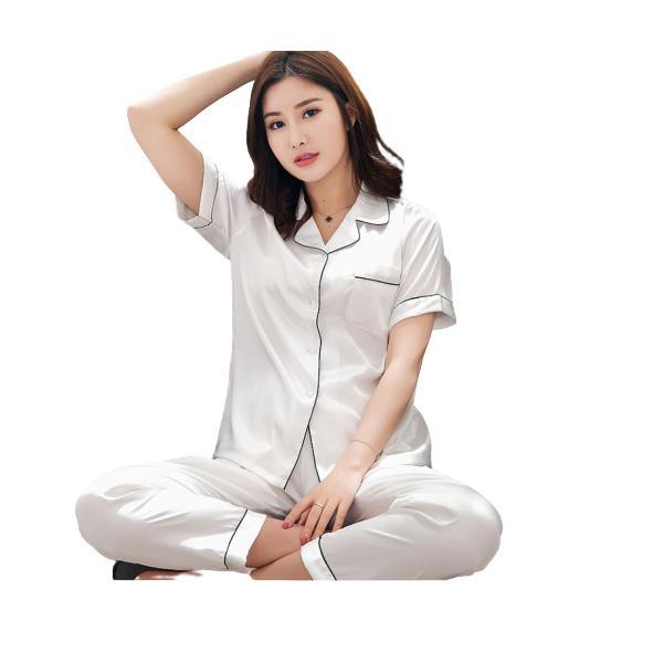 Stylish Nightwear Silk Design Night Suit For Women