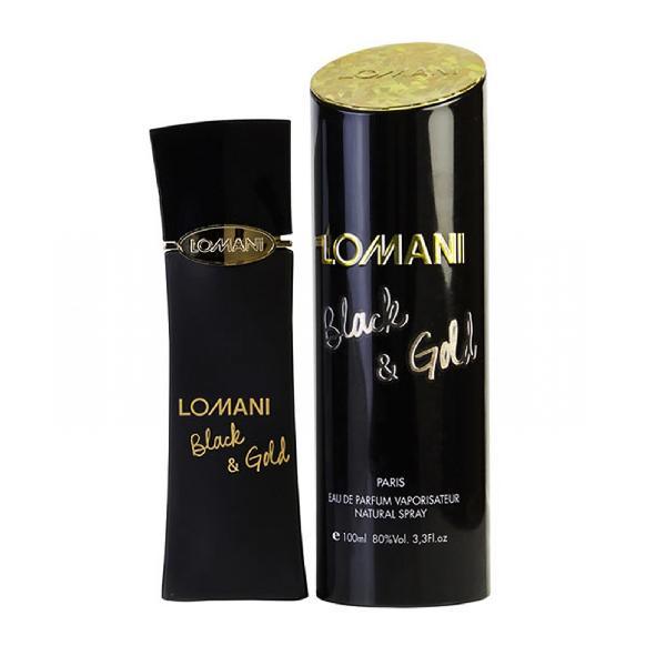 Lomani Black & Gold Perfume for Women - Eau De Parfum-100 ml