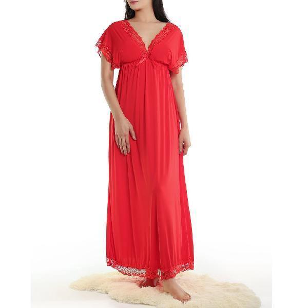 Long Nighty With Elastic Under Bust