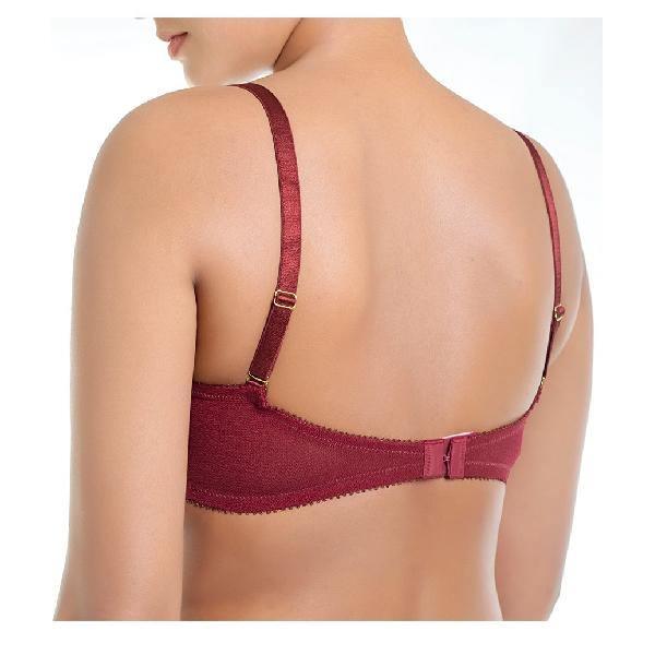 Low Back Bra With Swan Hook Straps For Women