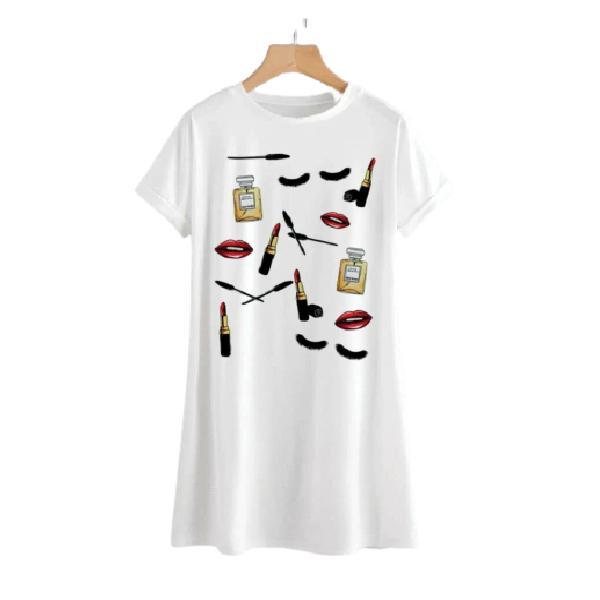 Makeup Love Stylish T-Shirt For Women