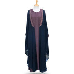 Maxi Stle Over Layer Fancy Abaya For Women Best Coat Style Abaya for Girls