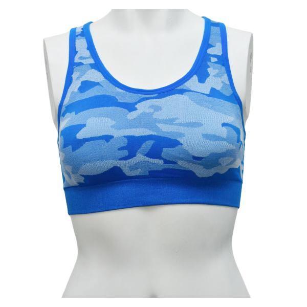 Military Pattern Sports Bra