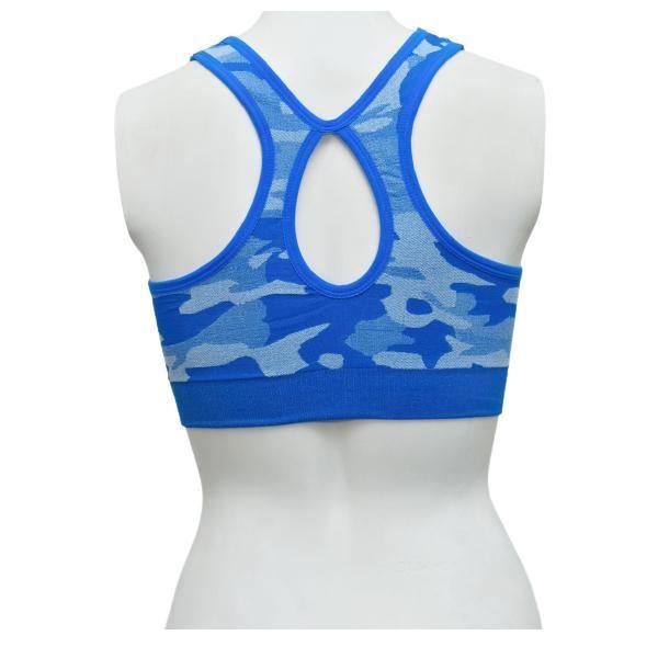 Military Pattern Sports Bra