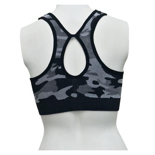 Military Pattern Sports Bra