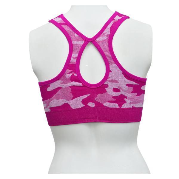 Military Pattern Sports Bra
