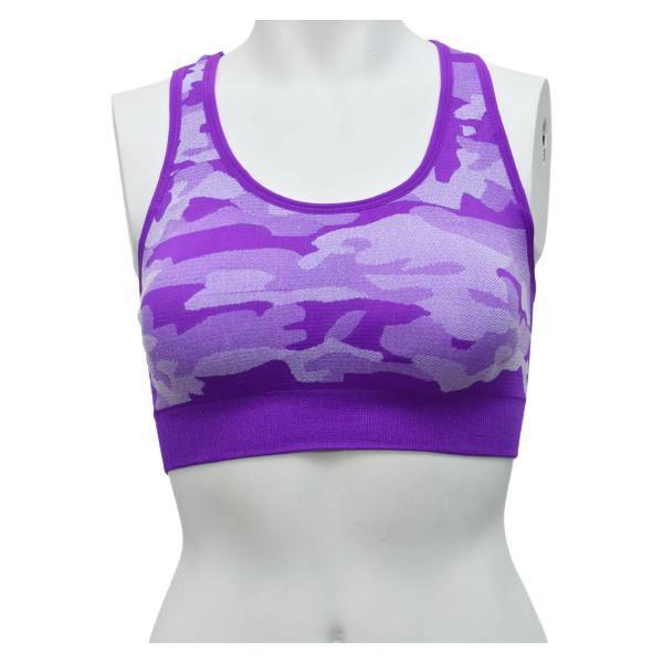 Military Pattern Sports Bra
