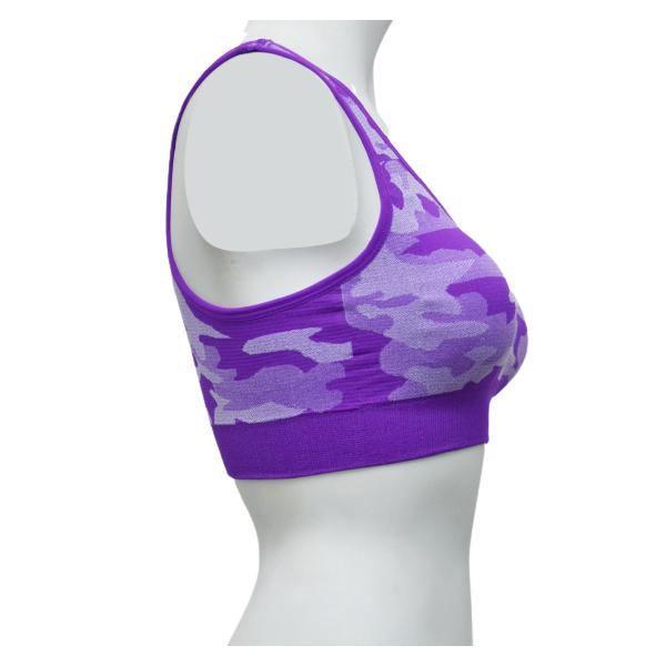 Military Pattern Sports Bra