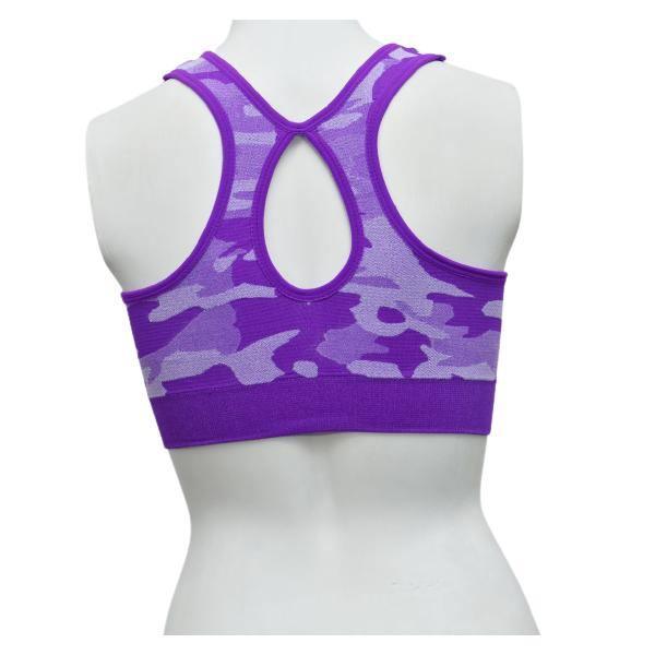 Military Pattern Sports Bra
