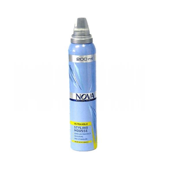 Nova Extra Hold Styling Mousse for Unisex - 200 ml