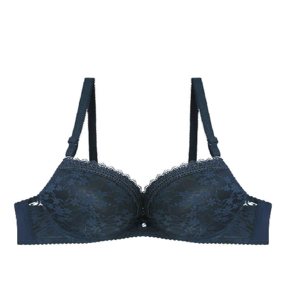 Nylon B Cup thin sponge sexy Lace underwire Ladies bra | Lightly Padded Underwire Bra