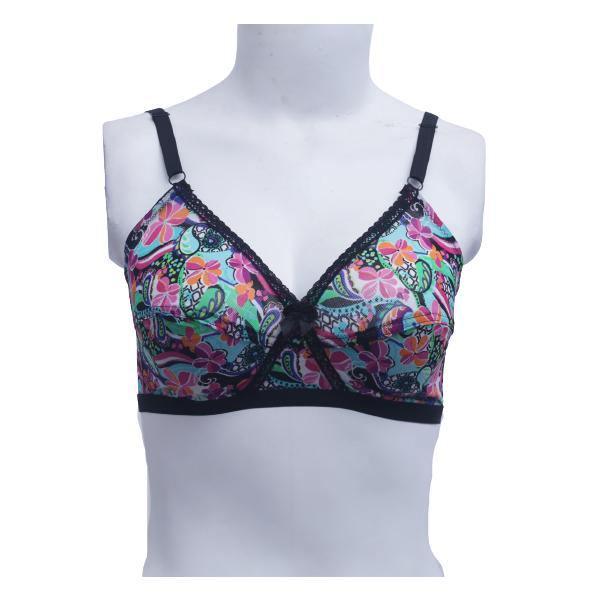Online Beach Splash Floral Bra for Special Events at Lowest
