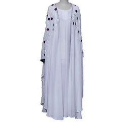 Over Layer Embroidered Maxi Style Abaya