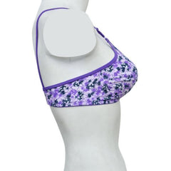 Pack Of 2 Stylish n Branded Printed Stretchable High Quality Cotton Bra For Women