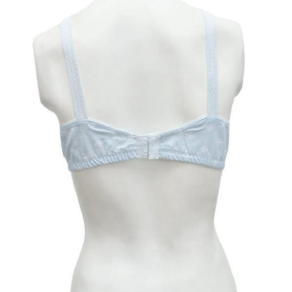 Pack Of 3 Printed Cotton Woven Bras