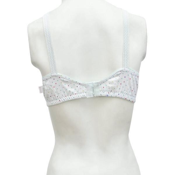 Pack Of 3 Printed Cotton Woven Fabric Bras FN105(Non Padded, Non Wired) For Women