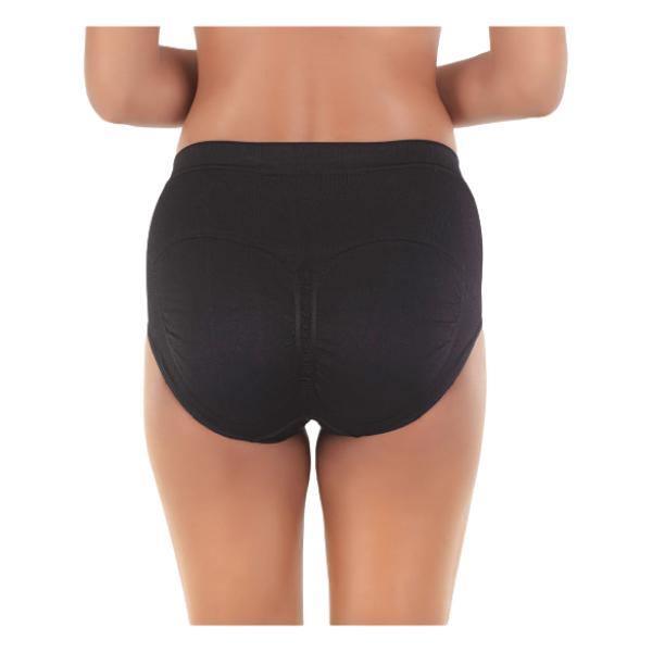Pack Of 3 Textured High Waisted Shaping Seamless Briefs For Women
