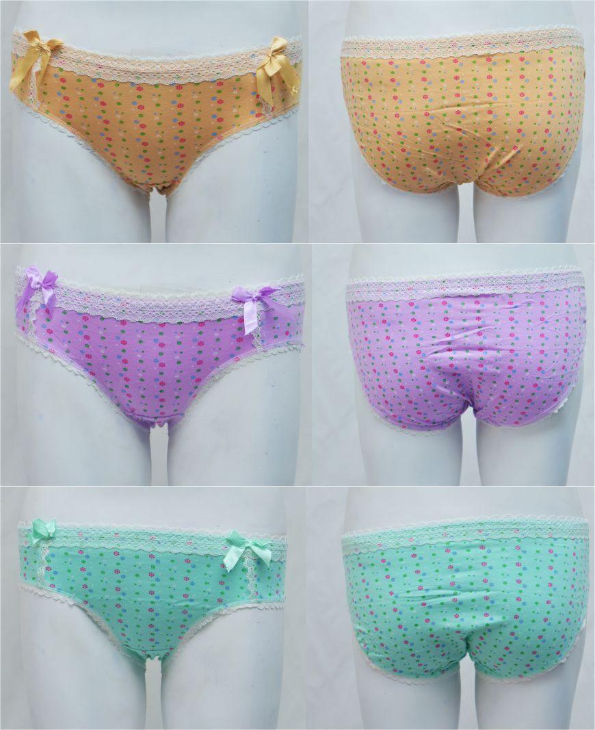 Pack of 3 Ultra Soft Lace Classic Briefs