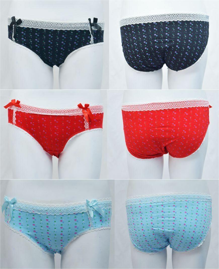 Pack of 3 Ultra Soft Lace Classic Briefs