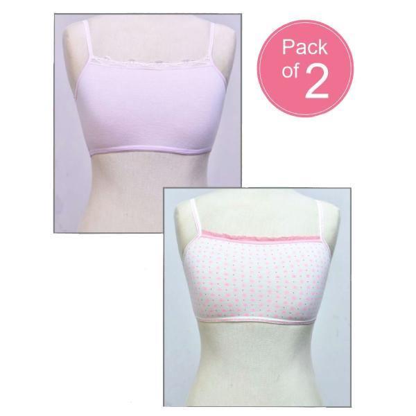 Pack Of Two Cotton Everyday Beginners Bra