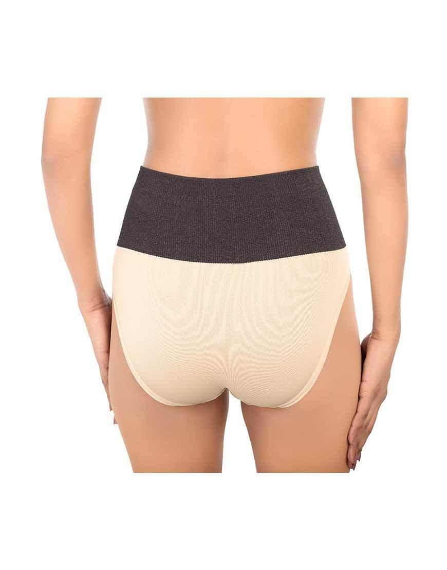 Pack Of Two Seamless High Waisted High Shaping Brief