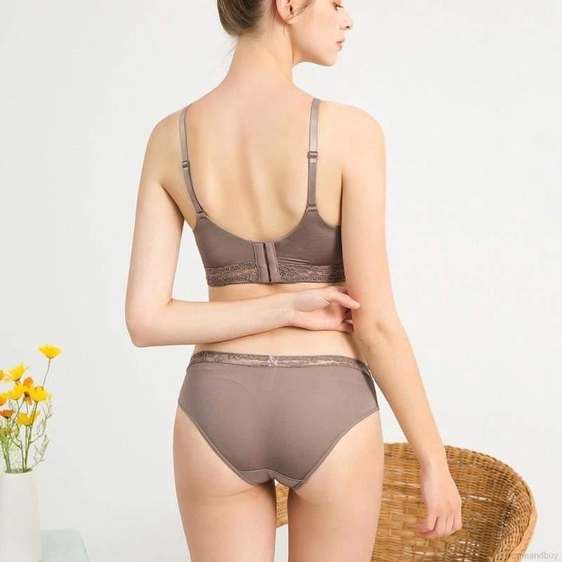 Padded Lingerie Set for Woman Padded Bra and Panty Set Bridal Hot Bra