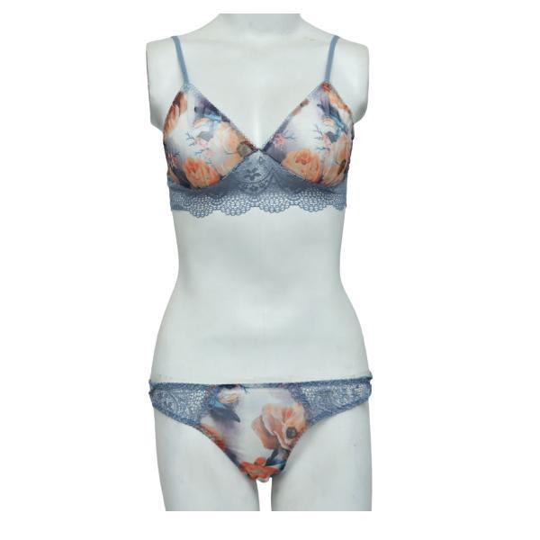Passion Bra Panty Set | Women Sexy Bra and Panty Set 2 Piece Outfits Lace Babydoll Bodysuit