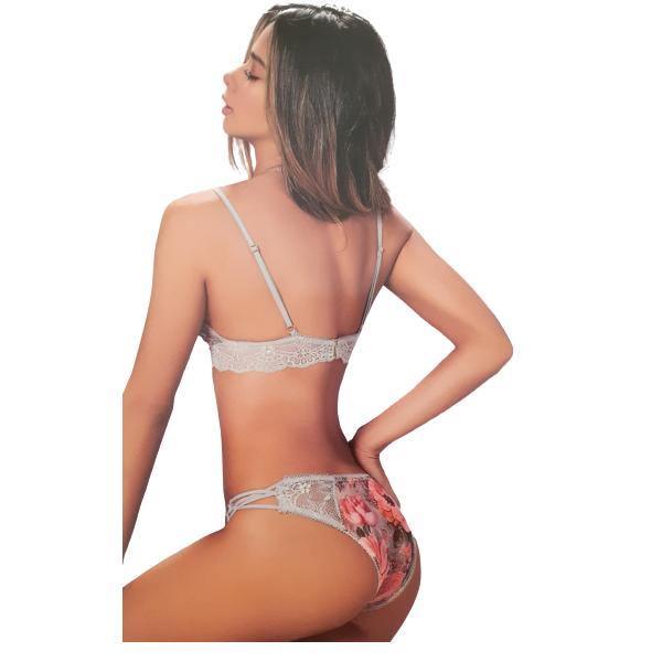 Passion Bra Panty Set | Women Sexy Bra and Panty Set 2 Piece Outfits Lace Babydoll Bodysuit