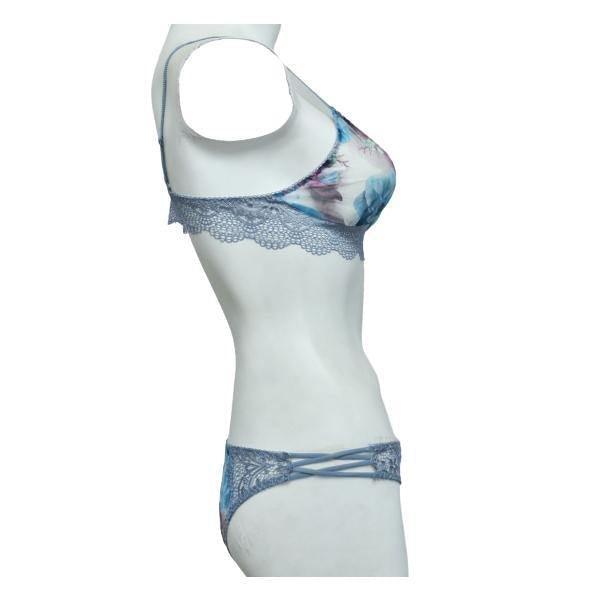 Passion Bra Panty Set | Women Sexy Bra and Panty Set 2 Piece Outfits Lace Babydoll Bodysuit