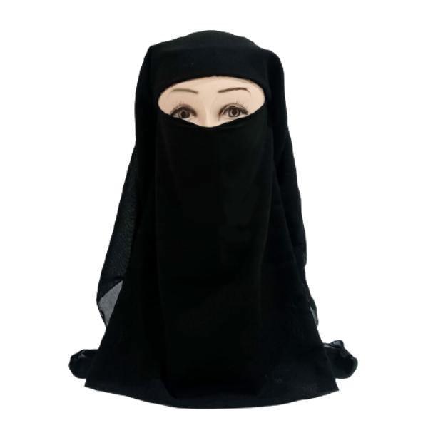 Plain Muslim Hijab | 3 Layers Hijab for women