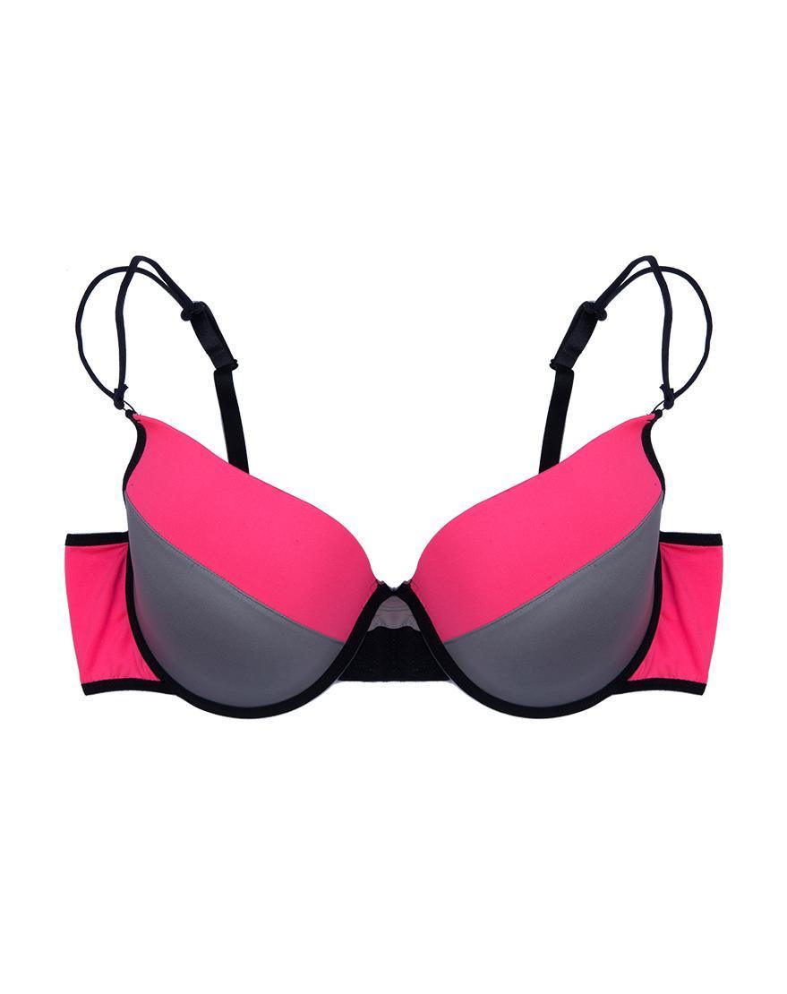 Plus Size Neon Bra Panty Set